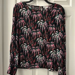 BRAND NEW!!  J CREW ladies long sleeve blouse, petite MED